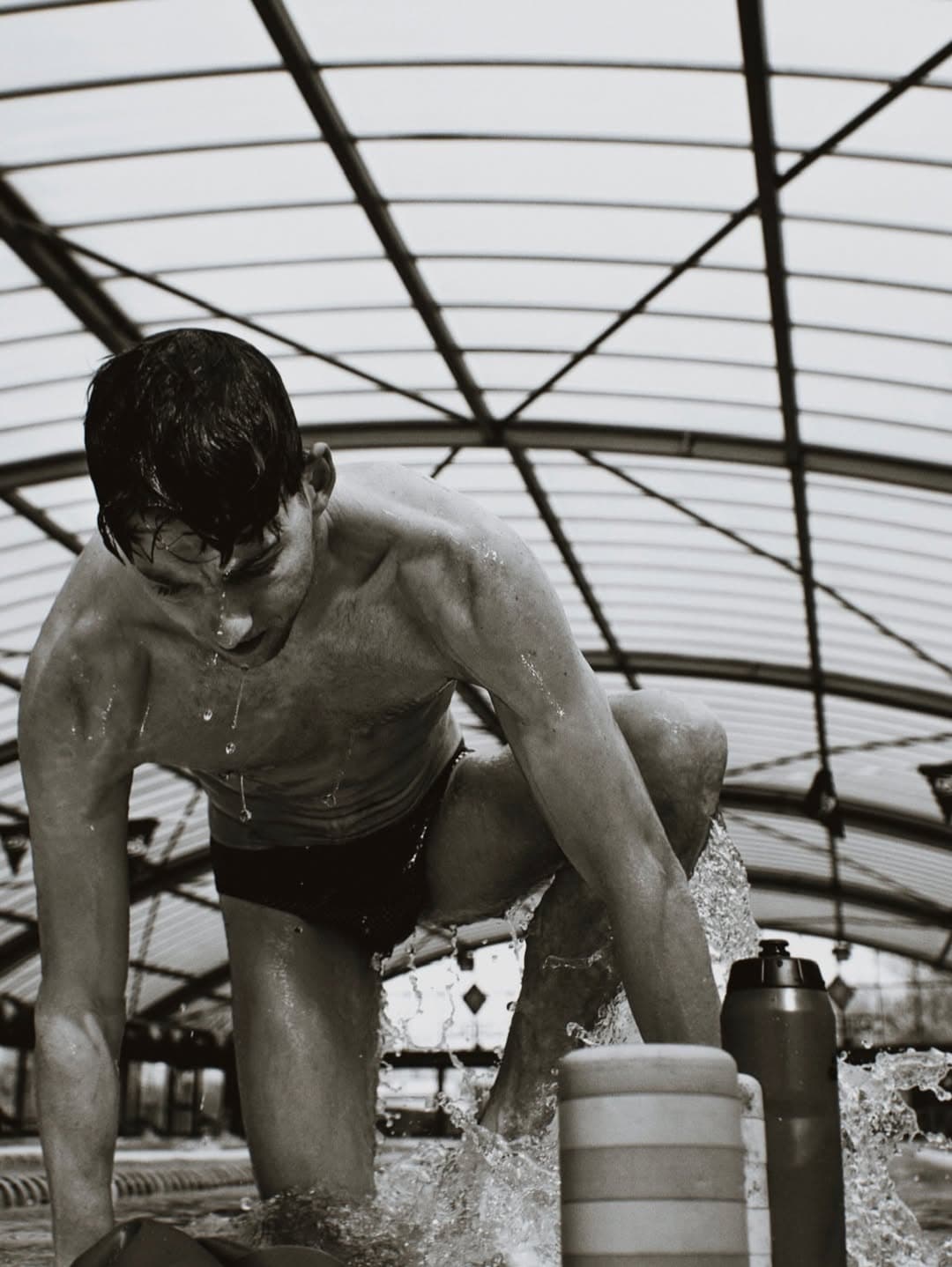 Swim session, where everything began.